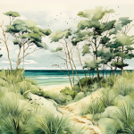 78123-1 Панно AS Creation 265*280, Прибрежная гарига