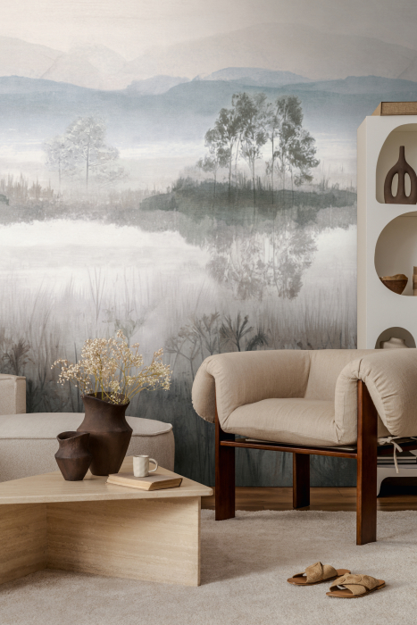 79236-5 Панно AS Creation 159*280, Горное озёро