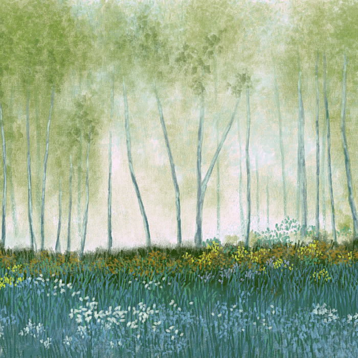ART23 005 Панно Loymina Пейзаж 2 — картинка №1