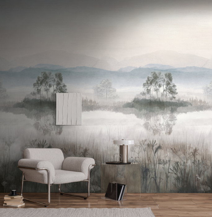 79236-5 Панно AS Creation 159*280, Горное озёро