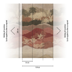 79216-8 Панно AS Creation 159*280, Терракотовые тропики 79216-8 Панно AS Creation 159*280, Терракотовые тропики