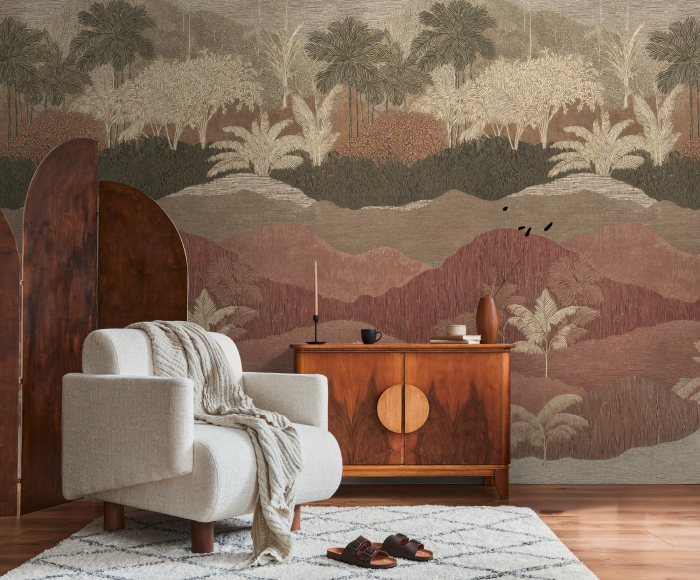 79216-8 Панно AS Creation 159*280, Терракотовые тропики